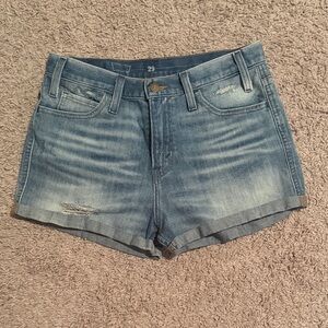 Levi's Distressed Denim Shorts